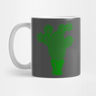 Green cactus Mug